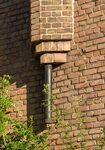 Oude regenpijp.
<br/>
Marcel Westhoff, augustus 2016